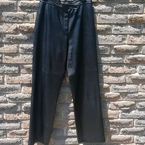 Real Leather Liz Claiborne Pants